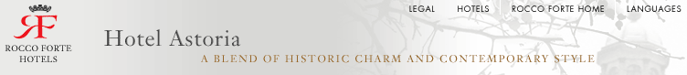 Rocco Forte Hotels - Hotel Astoria, St Petersburg